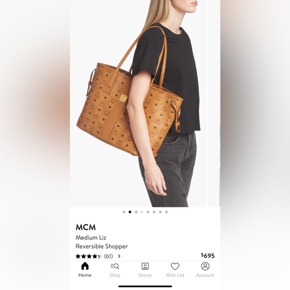 MCM Medium Liz Shopper - Picture 2 of 16